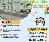 náhledová fotka novinky Zápis na rok 2025/2026